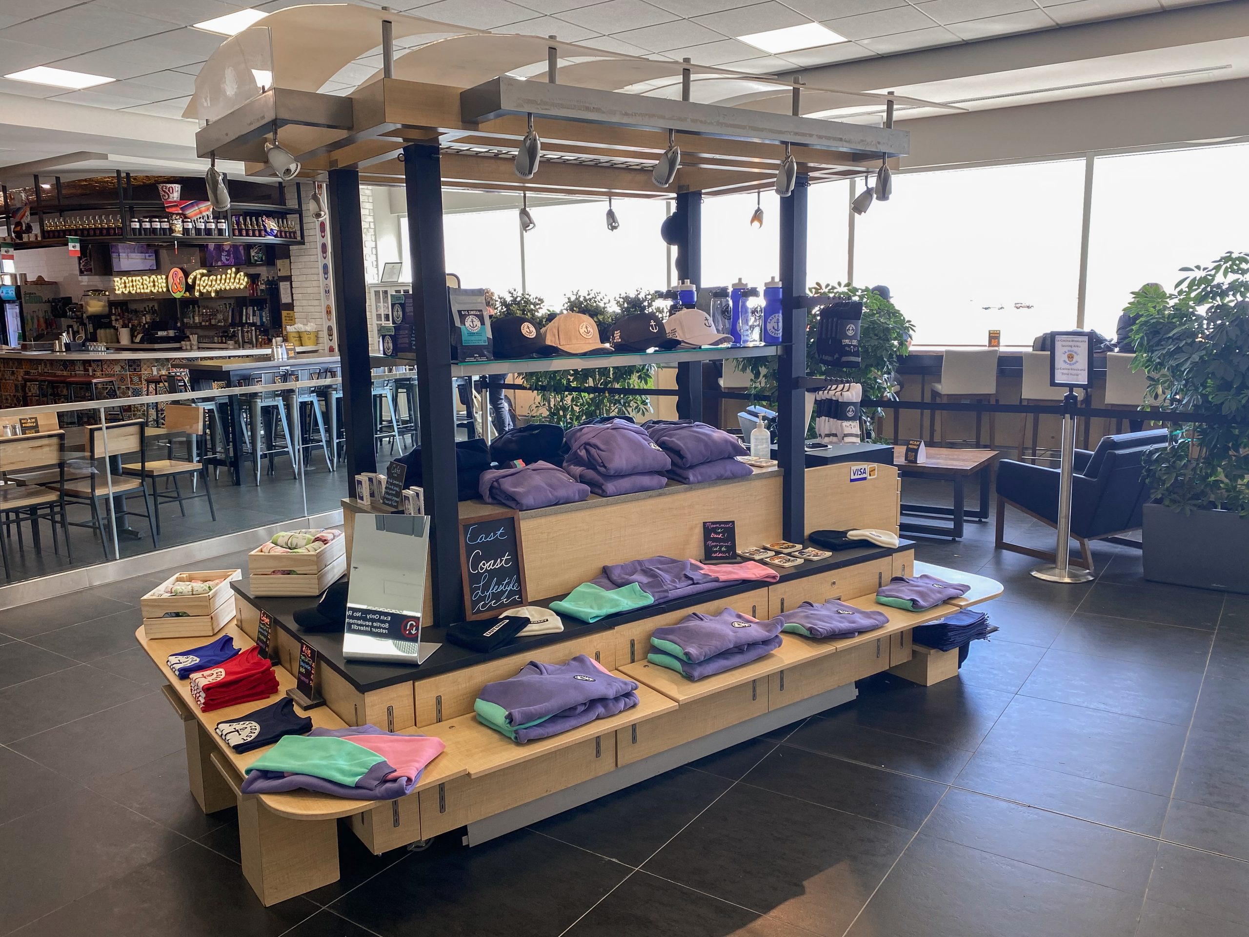 The East Coast Lifestyle kiosk
