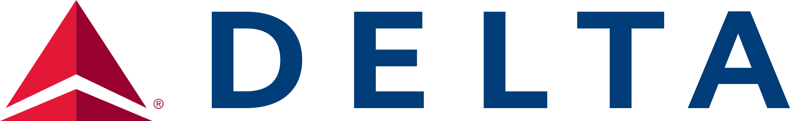 Delta registered logo